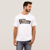T-shirt Basket-ball de tir actif (Devant entier)