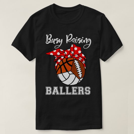 T-shirt Basket-ball de volley-ball (Design devant)