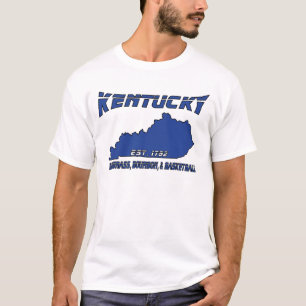 T-shirt Basket-ball des Bourbons du Kentucky Bluegrass