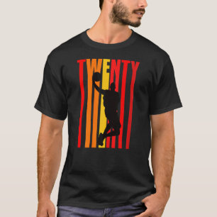 T-shirt Basket-ball féminin 20e anniversaire Boy Mens Papa