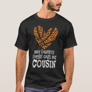 T-shirt Basket-ball féminin COUSIN Guépard Mon Joueur Préf