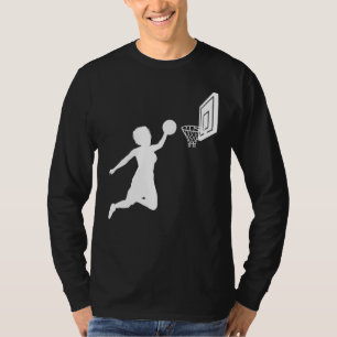 T-shirt Basket-ball fille Slam Dunk Basketball Basketball
