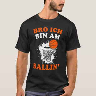 T-shirt Basket-ball For Coach Men Youth Baller
