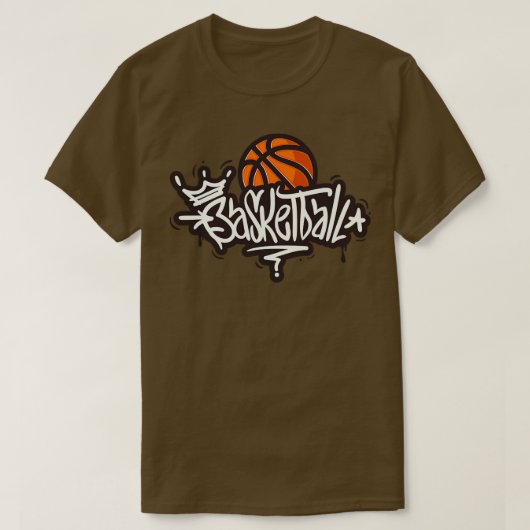 T-shirt Basket-ball Grafi (Design devant)