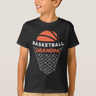 T-shirt Basket-ball Grand-pa Ball Lover Meilleur Grand-Pèr
