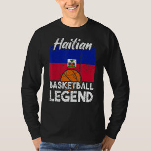 T-shirt Basket-ball Haïtien Style Haïti Drapeau Haïtien Pa