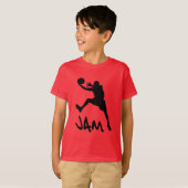 T-shirt Basket-ball Jam (Devant entier)