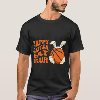 T-shirt Basket-ball Lapin de Pâques Joyeux Br de Pâques Jo