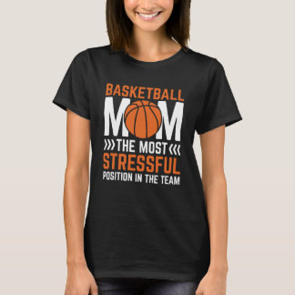 T-shirt Basket-ball Maman Fête des mères Mère Mère Meilleu