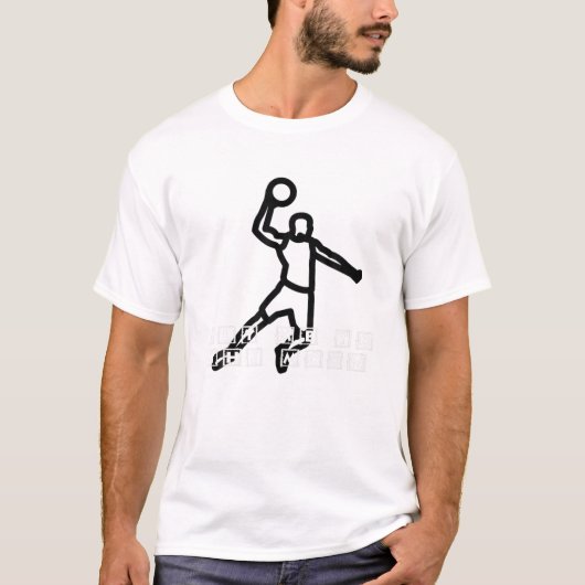 T-shirt Basket-ball Me voler (Devant)