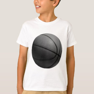 T-shirt Basket-ball noir et blanc