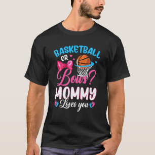 T-shirt Basket-Ball Ou Bows Maman Vous Aime Genre Bébé Rev