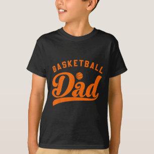 T-shirt Basket-ball papa cadeaux papa papa Basketball Fête