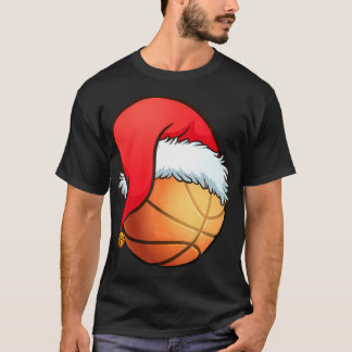 T-shirt Basket-ball Père Noël Casquette Noël Joueur Noël