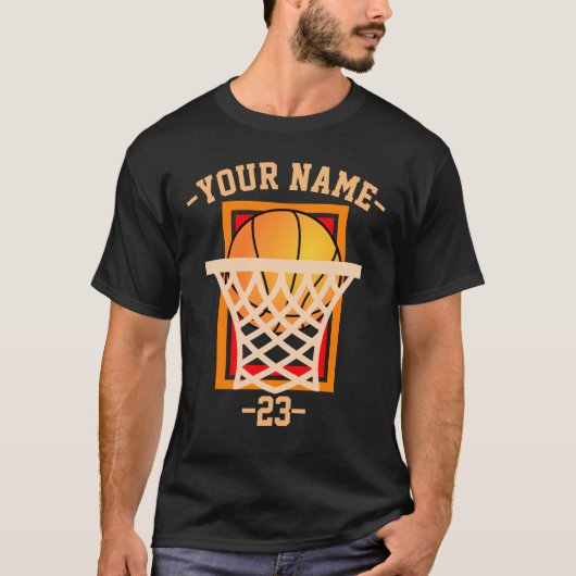 T-shirt Basket-ball personnalisé (Devant)