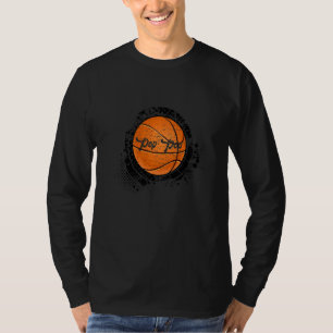 T-shirt Basket-ball Pop Pop Basket-ball Vintage Match fami