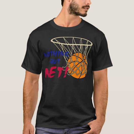 T-shirt Basket-ball rien que Net basket-ball 90s (Devant)