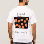 T-shirt Basket-ball Rockes (Dos)