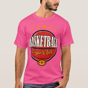 T-shirt Basket-ball Sport Vintage Design Bball