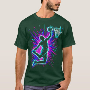 T-shirt Basket-ball Sports Ventilateur Hommes Enfants Joue