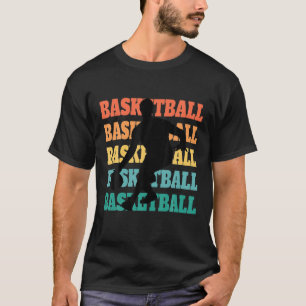 T-shirt Basket-ball Vintage rétro   Basketball drôle