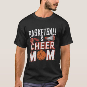 T-shirt Basket Basse Mère Basketball Et Cheval