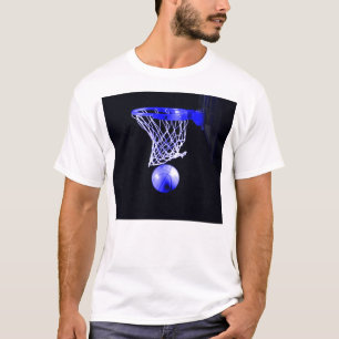 T-shirt Basket bleu