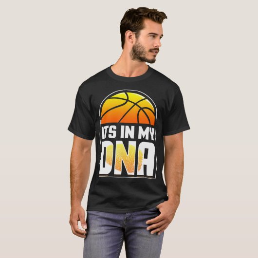 T-shirt Basket - C'Est Dans Mon Adn (Devant entier)