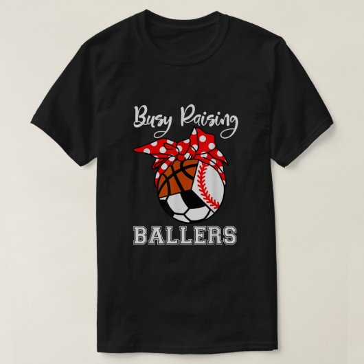 T-shirt Basket de baseball de base-ball amusant (Design devant)