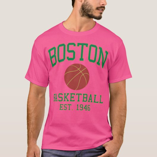 T-shirt Basket de Boston (Devant)