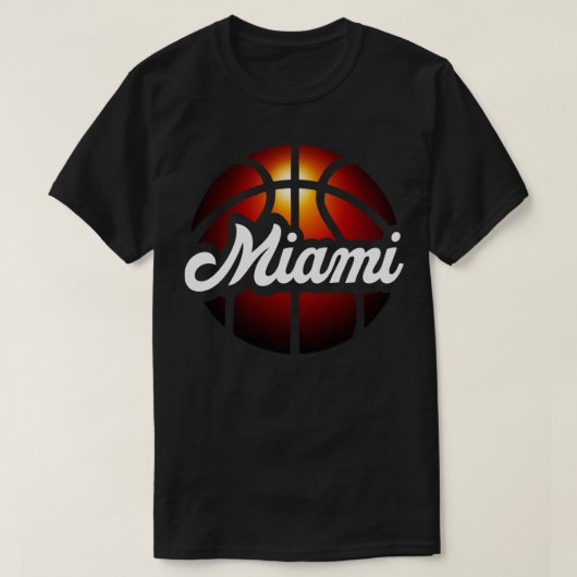 T-shirt Basket de Miami (Design devant)