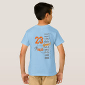 T-shirt Basket de rue | Enfant (Dos entier)