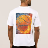 T-shirt Basket flamboyant (Dos)