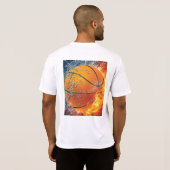 T-shirt Basket flamboyant (Dos entier)
