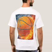 T-shirt Basket flamboyant (Dos)