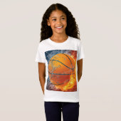 T-Shirt Basket flamboyant (Devant entier)