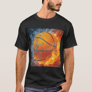 T-shirt Basket flamboyant