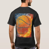 T-shirt Basket flamboyant (Dos)