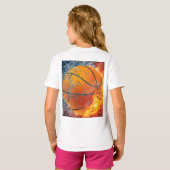 T-shirt Basket flamboyant (Dos entier)