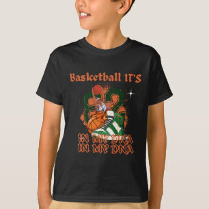 T-shirt Basket Son Dans Mon Adn