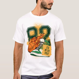 T-shirt basketbal Sneakers Mode