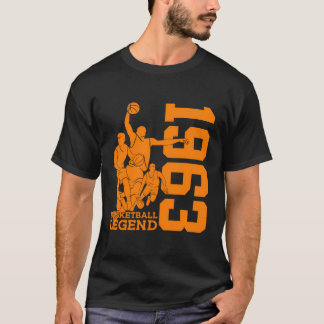 T-shirt Basketball 60E Anniversaire Basketball Légende 196