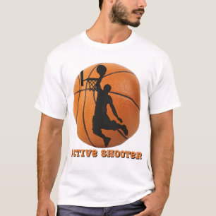 T-shirt Basketball Active Shooter Player Hoops