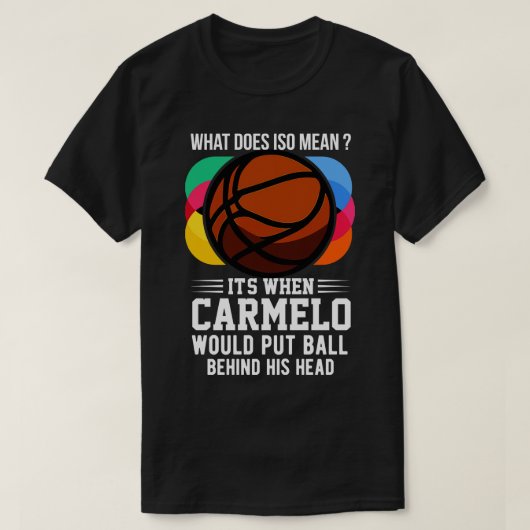 T-shirt Basketball amusant (Design devant)