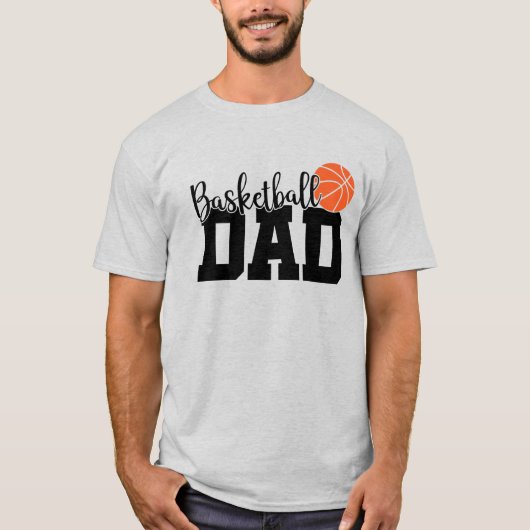 T-shirt Basketball Dad (Devant)