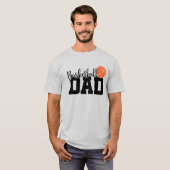 T-shirt Basketball Dad (Devant entier)