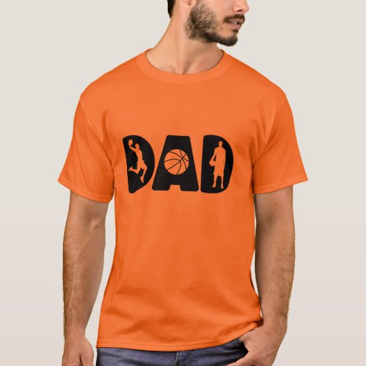 T-shirt Basketball Dad  (Devant)