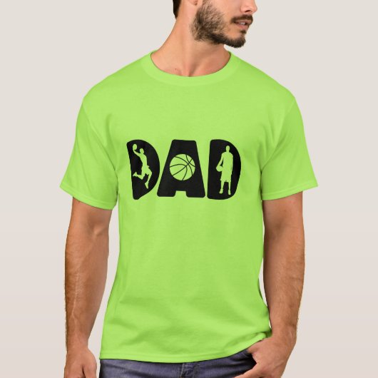 T-shirt Basketball Dad (Devant)