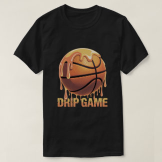 T-shirt Basketball Drip Shirt, Hooper Streetwear Tee, Melt