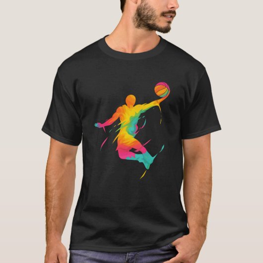 T-shirt Basketball Dunk (Devant)